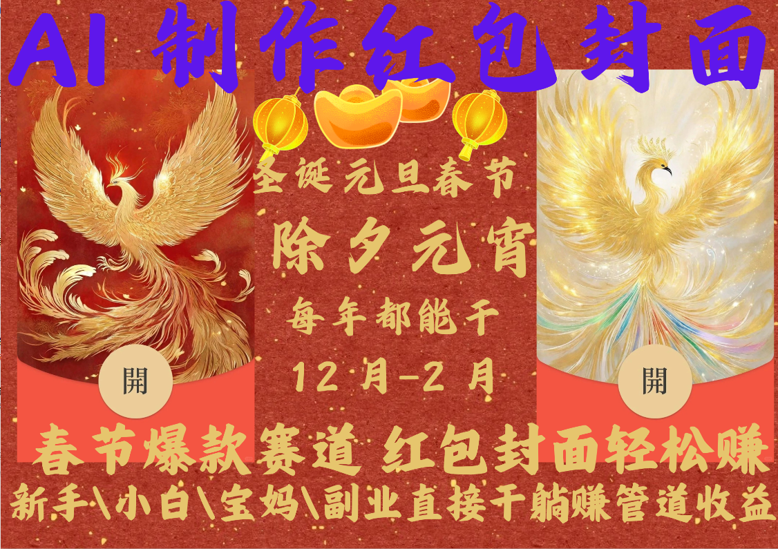 AI2025红包封面-网创财富岛