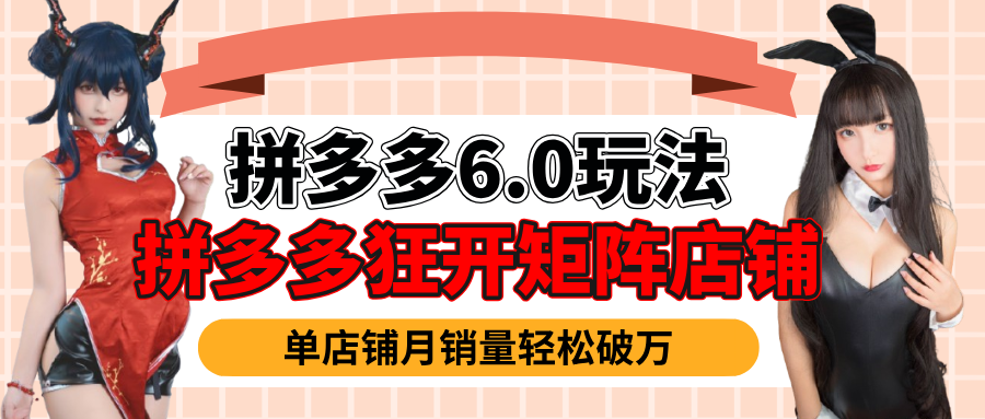 拼多多虚拟商品暴利6.0玩法，轻松实现月入过万-网创财富岛