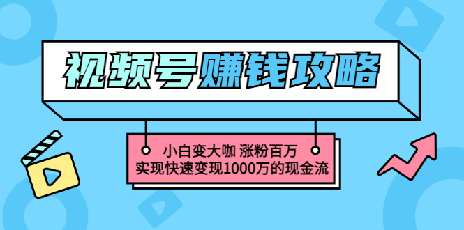 【副业项目3549期】怎么通过视频号赚钱（视频号赚钱详细教程攻略）-网创财富岛