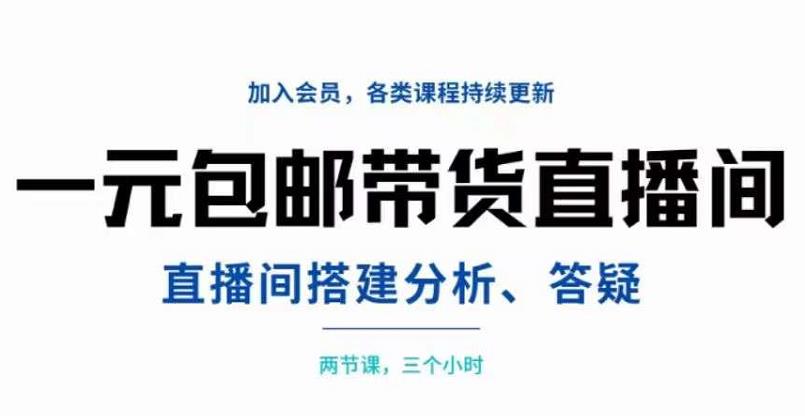 【副业项目3692期】自己搭建无人直播间教程：搭建、分析、答疑，3小时学会-网创财富岛