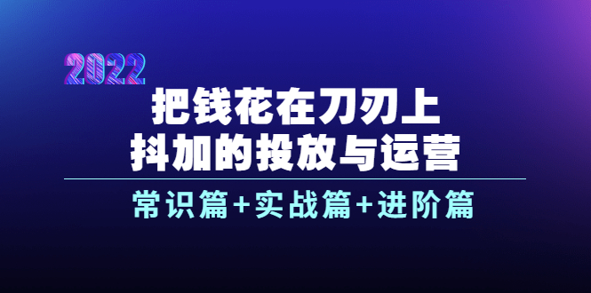 【副业项目4086期】dou+的投放与运营：常识篇+实战篇+进阶篇（28节课）-网创财富岛