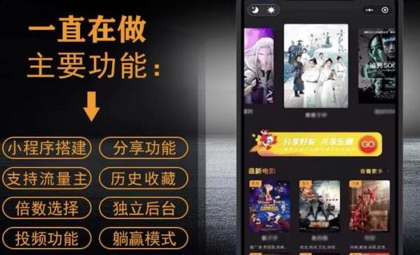 【副业项目4133期】影视小程序搭建教程，号称日入300＋【源码+教程】-网创财富岛