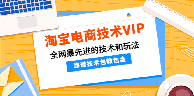 【副业项目4247期】淘宝电商技术VIP，全网最先进的技术和玩法，靠谱技术包教包会-网创财富岛