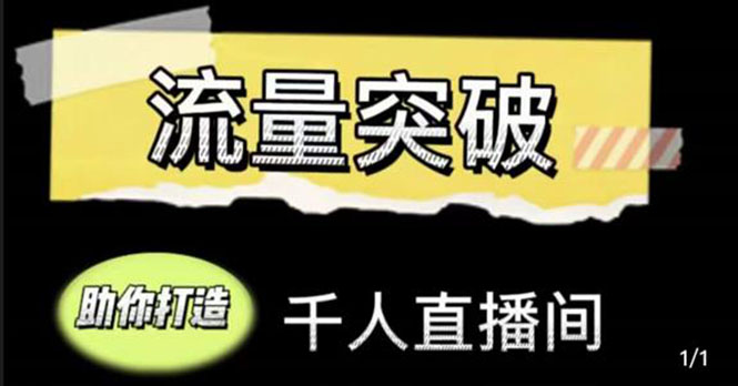【副业项目4460期】直播运营实战视频课，助你打造千人直播间（14节视频课）-网创财富岛