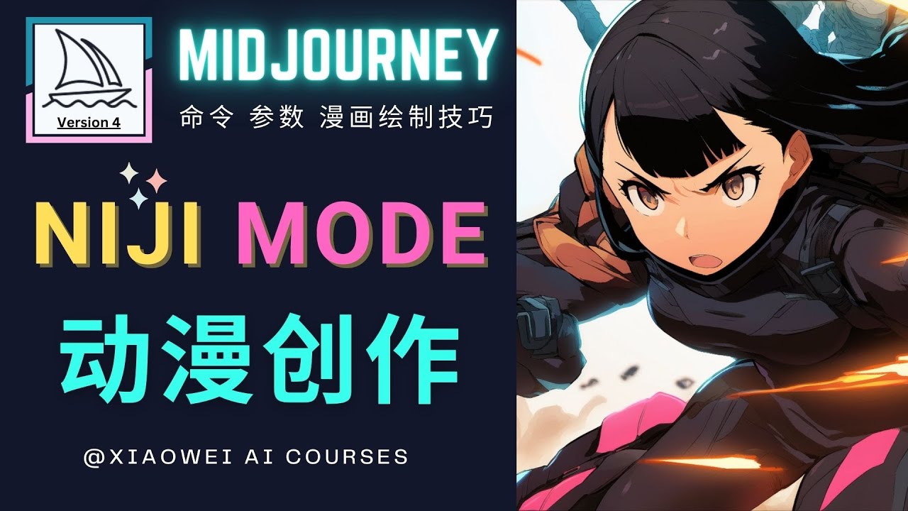 【副业项目5098期】使用Midjourney的Niji模式，绘制专业级的动漫作品，多重风格可选-网创财富岛