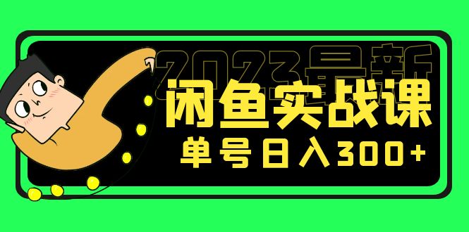【副业项目5277期】花599买的闲鱼项目：2023最新闲鱼实战课，单号日入300+（7节课）-网创财富岛