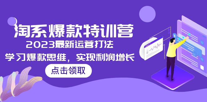【副业项目5281期】2023淘系爆款特训营，2023最新运营打法，学习爆款思维，实现利润增长-网创财富岛