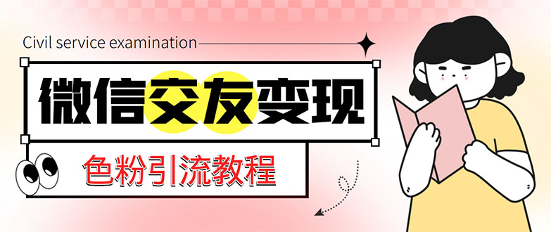 【副业项目5402期】微信交友变现项目，吸引全网LSP男粉精准变现，小白也能轻松上手，日入500+-网创财富岛