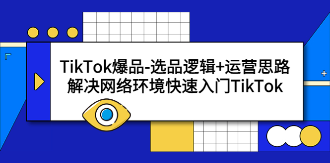 【副业项目5724期】TikTok爆品-选品逻辑+运营思路：解决网络环境快速入门TikTok-网创财富岛
