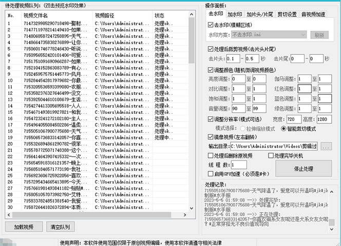 【副业项目5774期】抖音暴力起号，短视频美女号起号项目+千部擦边资源+批量剪辑去重软件-网创财富岛