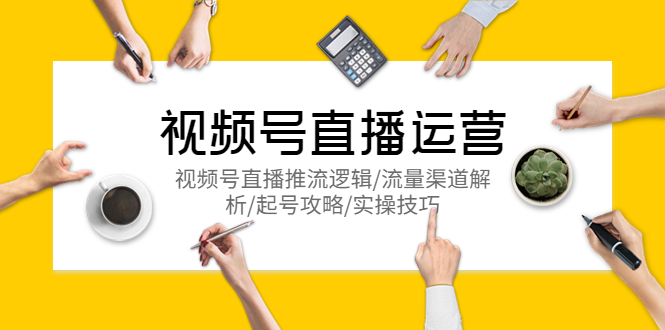 【副业项目5788期】视频号直播运营，视频号直播推流逻辑/流量渠道解析/起号攻略/实操技巧-网创财富岛