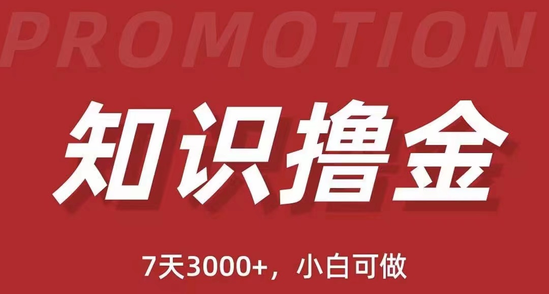 【副业项目5702期】抖音知识撸金项目：简单粗暴日入1000+执行力强当天见收益(教程+资料)-网创财富岛