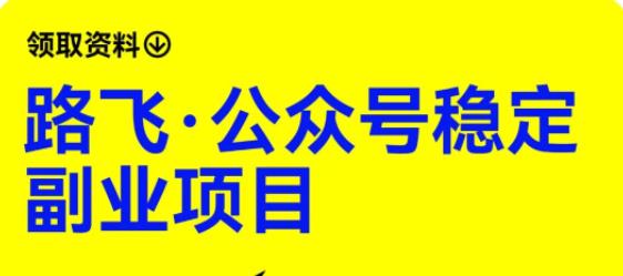 【副业项目6237期】路飞·公众号稳定副业项目，你只要无脑去推广，粉丝和收入，自然就来了-网创财富岛
