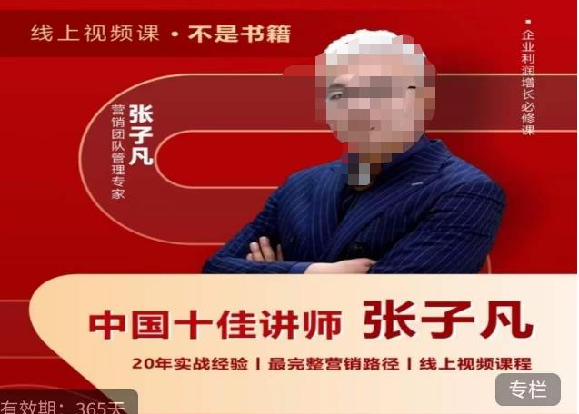 【副业项目6076期】张子凡·20年实战经验，揭秘营销背后的底层逻辑，突破思维局限，从根本上破解营销难题-网创财富岛