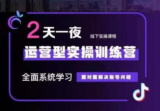 【副业项目6083期】5月22-23线下课运营型实操训练营，全面系统学习，从底层逻辑到实操方法到千川投放-网创财富岛