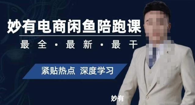 【副业项目7378期】妙有电商闲鱼无货源陪跑课，最全、最新、最干，零基础实战-网创财富岛