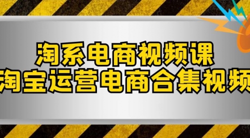 【副业项目8013期】淘系-电商视频课，淘宝运营电商合集视频-网创财富岛