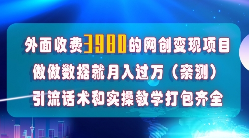 【副业项目8036期】在短视频等全媒体平台做数据流量优化，实测一月1W+，在外至少收费4000+-网创财富岛