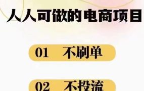 2024最新淘宝无货源电商,新手小白操作简单,长期稳定项目,日500-2000+-网创财富岛