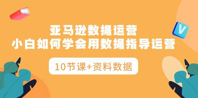亚马逊数据运营，小白如何学会用数据指导运营（10节课+资料数据）-网创财富岛
