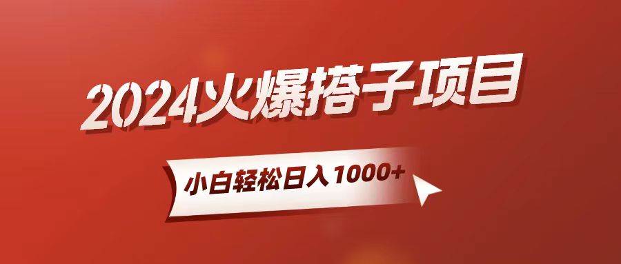 小白轻松上手，日入1000+，搭子项目-网创财富岛