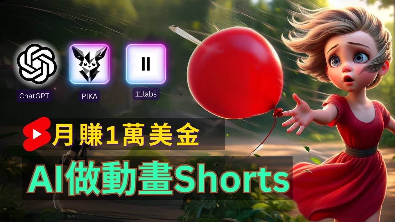 轻松制作皮克斯风格人生故事短视频，免费AI助你月入上万-网创财富岛