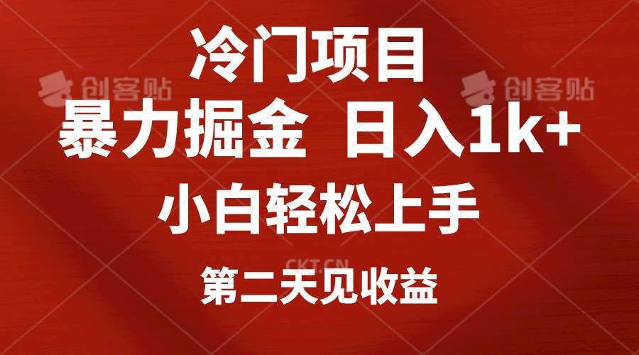冷门项目，靠一款软件定制头像引流 日入1000+小白轻松上手，第二天见收益-网创财富岛