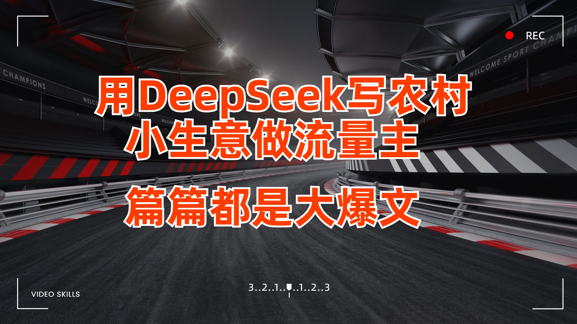 用DeepSeek写农村小生意做流量主，篇篇都是大爆文-网创财富岛