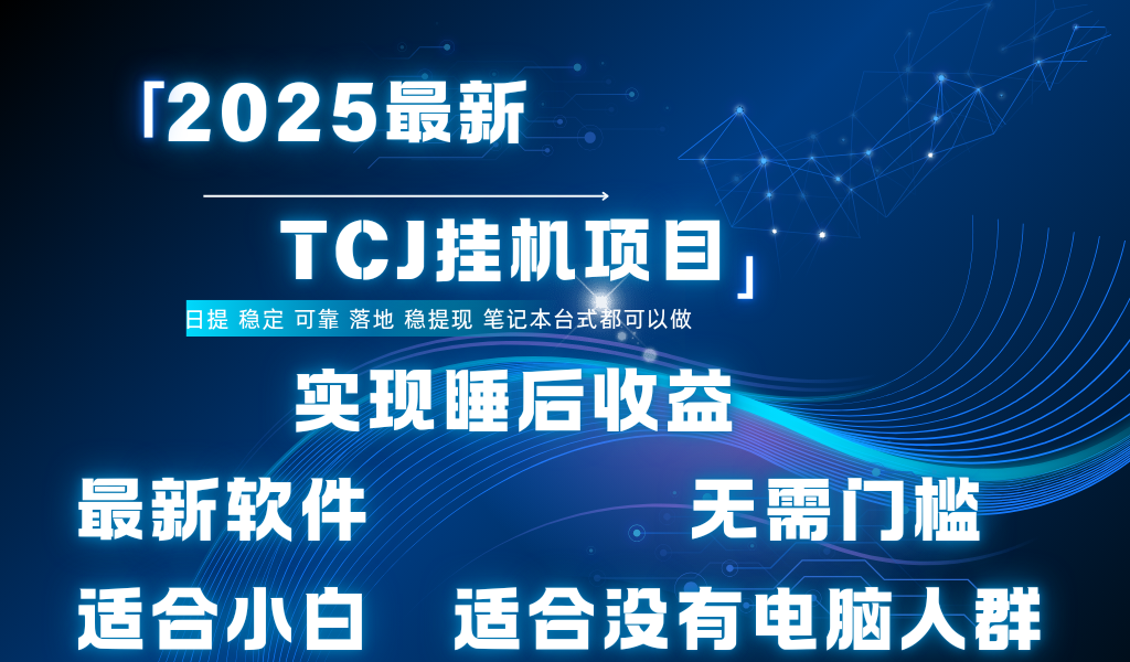最新海外TCJ无门槛美金项目可矩阵放大操作 单日可达400+日提-网创财富岛