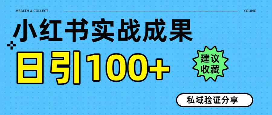 实战成果！小红书图文引流日引100+私域流量经验分享-网创财富岛