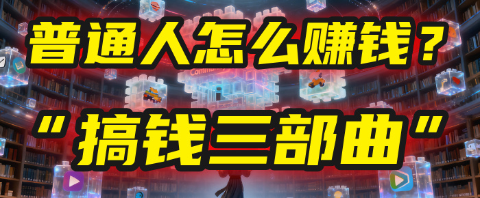 普通人怎么赚钱？2025年马哥揭秘“搞钱三部曲”：从抄作业，到自创武功，月入10万+！-网创财富岛